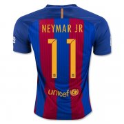 Barcelona Home Soccer Jersey 2016-17 11 NERYMAR JR