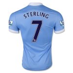 Manchester City Home Soccer Jersey 2015-16 STERLING #7