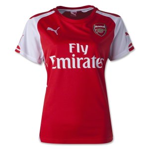 Arsenal 14/15 Women\'s Home Soccer Jersey