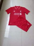 Kids Liverpool Home Soccer Kit 2015-16(Shirt+Shorts)