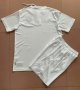 Children Leeds United Anniversary White Soccer Suits 2019/20 Shirt and Shorts