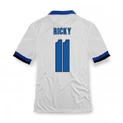 13-14 Inter Milan #11 Ricky Away White Soccer Jersey Shirt