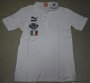 Italy Grand Slam White Polo T-Shirt