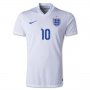 2014 England ROONEY #10 Home Soccer Jersey