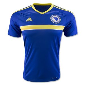 Bosnia and Herzegovina Home Soccer Jersey 2016 Euro