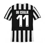 13-14 Juventus #11 De Ceglie Home Jersey Shirt