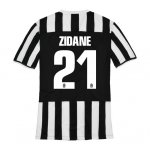 13-14 Juventus #21 Zidane Home Jersey Shirt