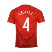 Poland Away Soccer Jersey 2016 4 Szukala