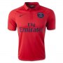 14/15 PSG #10 Ibrahimovic Away Red Soccer Jersey Shirt