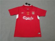 Liverpool Home Champions League Soccer Jersey Shirt 2005