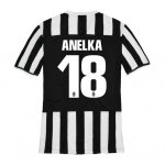 13-14 Juventus #18 Anelka Home Jersey Shirt