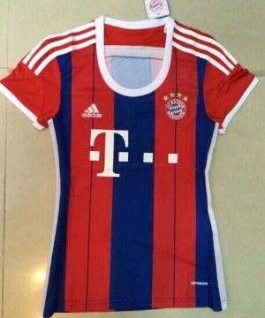 Bayern Munich 14/15 Women\'s Home Soccer Jersey