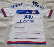 Lyon Home Soccer Jersey 2015-16 White