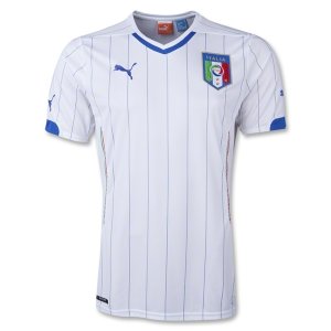 2014 world cup Italy Away White Soccer Jersey Football Shirt