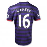 12/13 Arsenal #16 Ramsey Away Soccer Jersey Shirt