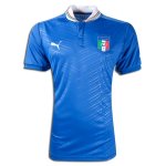 2012 Italy Home Blue Replica Soccer Jersey Shirt