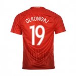 Poland Away Soccer Jersey 2016 Olkowski 19