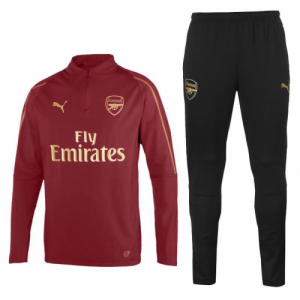 2018/19 Arsenal Training Tracksuit Red/Black