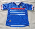 France Home Soccer Jersey 1998 World Cup