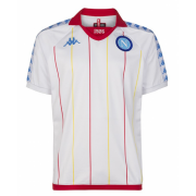 Retro 18-19 Napoli Away White Soccer Jersey Shirt