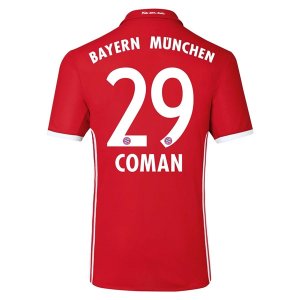 Bayern Munich Home Soccer Jersey 2016-17 29 COMAN