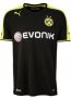 13-14 Borussia Dortmund #9 Lewandowski Away Black Jersey Shirt