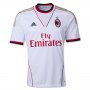 13-14 AC Milan #19 Niang Away White Soccer Shirt