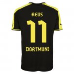 13-14 Borussia Dortmund #11 Reus Away Black Jersey Shirt