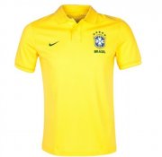 2013 Brazil Yellow Polo T-Shirt