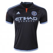 New York City FC Black Away Soccer Jersey 2015/16