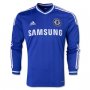 13-14 Chelsea #29 ETO'O Home Long Sleeve Jersey Shirt