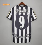 SHEARER #9 Retro Newcastle United Home Soccer Jersey 1997/99