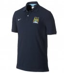 2014 MANCHESTER CITY BLUE SHORT SLEEVE POLO T-SHIRT