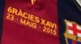 Barcelona Home Soccer Jersey 2014-2015 with GRACIES XAVI 1