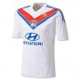 13-14 Olympique Lyonnais #15 Bisevac Home White Jersey Shirt