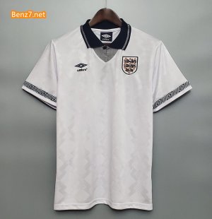 Retro England Home Soccer Jerseys 1990