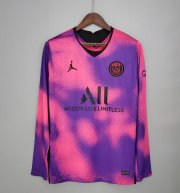 Long Sleeve PSG Fourth Away Soccer Jerseys 2020/21