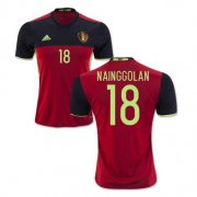 Belgium Home Soccer Jersey 2016 Nainggolan 18