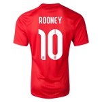 2014 England ROONEY #10 Away Soccer Jersey