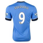 Tottenham Hotspur Away Soccer Jersey 2015-16 SOLDADO #9