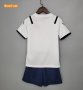 Children Italy Away Soccer Suits 2021 EURO