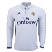 Real Madrid Home Soccer Jersey 16/17 LS