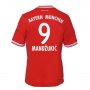 13-14 Bayern Munich #9 Mandzukic Home Soccer Jersey Shirt