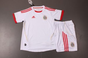 Kids Mexico 13/14 Away Jersey Kit(Shirt+shorts)