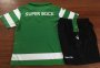 Children Sporting CP Home Soccer Suits 2019/20 Shirt and Shorts