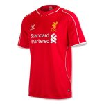 14-15 Liverpool Home Soccer Jersey