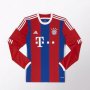 Bayern Munich 14/15 Long Sleeve Home Soccer Jersey