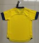Sweden Home Authentic Soccer Jerseys 2020