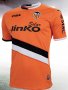 13-14 Valencia Away Orange Jersey Shirt