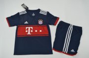 Bayern Munich Away Soccer Suits 2017/18 Shirt and Shorts Kids